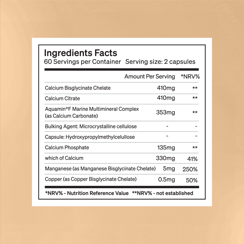 Calxiym Calcium Breakthrough™ - Strong Bones & Overall Wellness