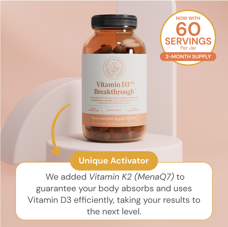 Vitamin D3 & K2 Breakthrough